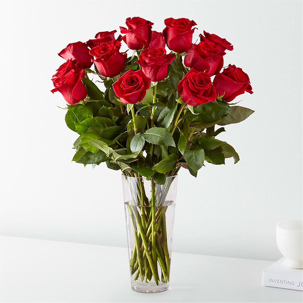 Long Stem Red Rose Bouquet – Greater Kansas City Flower Shop, Kansas City MO