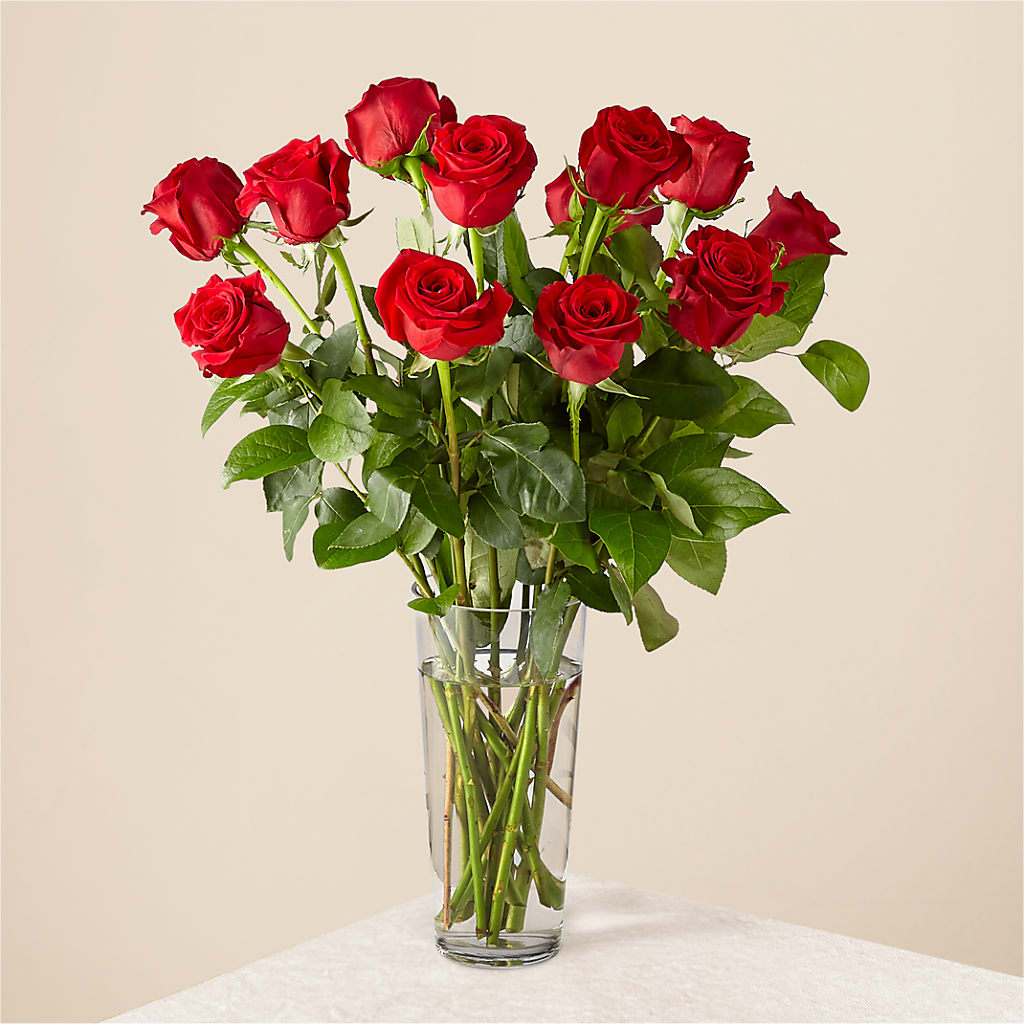 Long Stem Red Rose Bouquet – Greater Kansas City Flower Shop, Kansas City MO