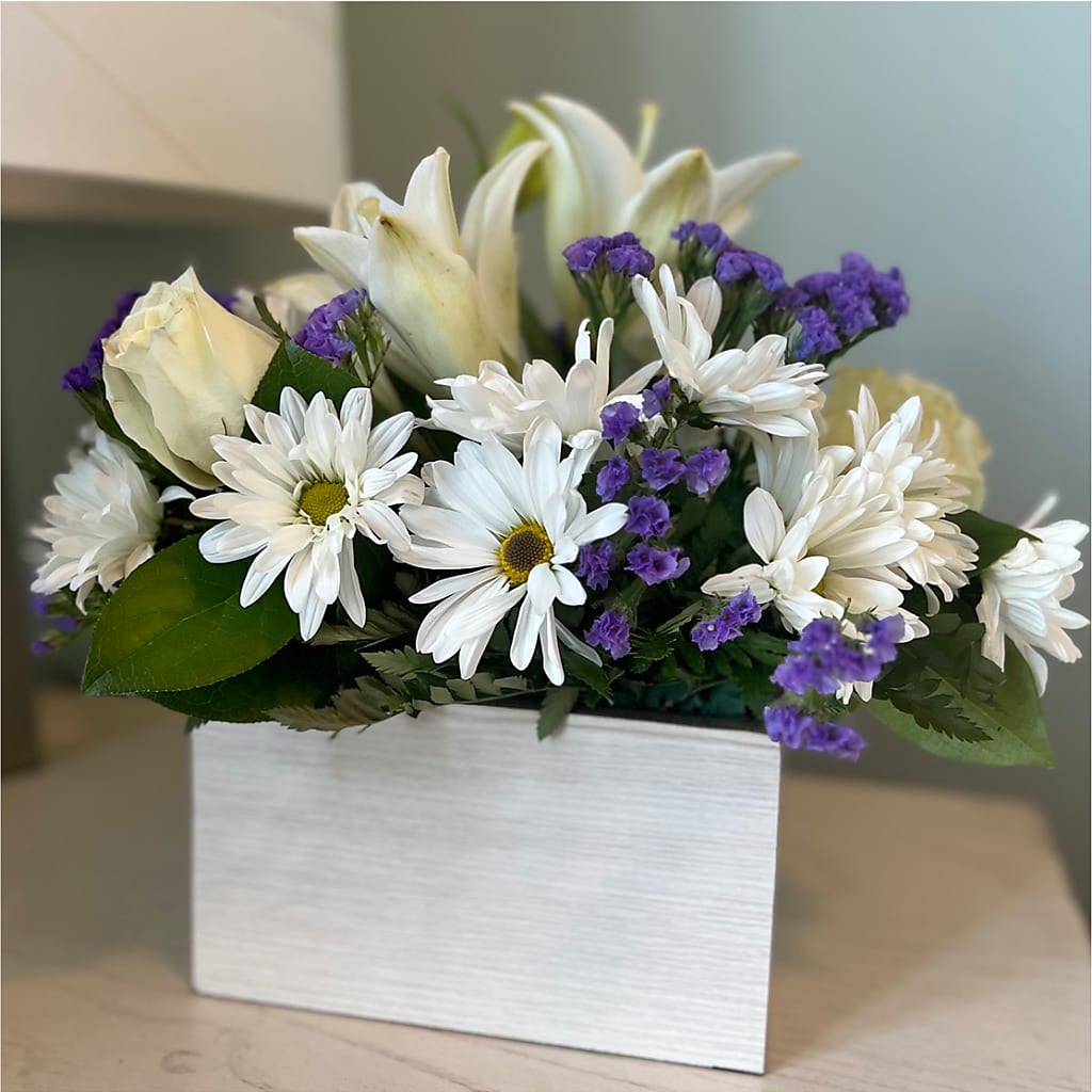 Beyond Blue Box Bouquet – Greater Kansas City Flower Shop, Kansas City MO