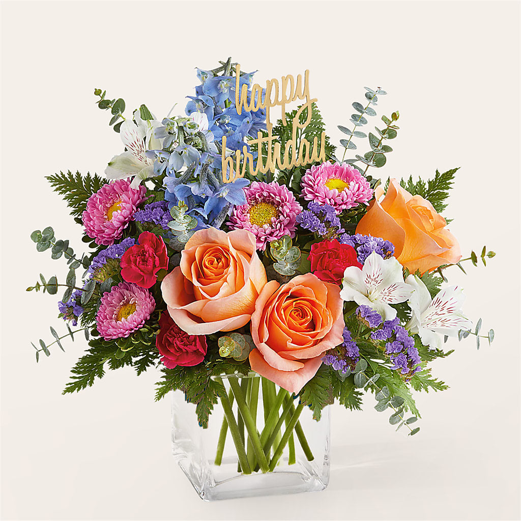 Birthday Bash Bouquet – Greater Kansas City Flower Shop, Kansas City MO
