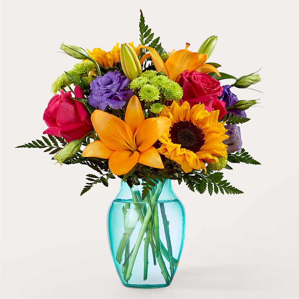 Double Rainbow Bouquet – Greater Kansas City Flower Shop, Kansas City MO