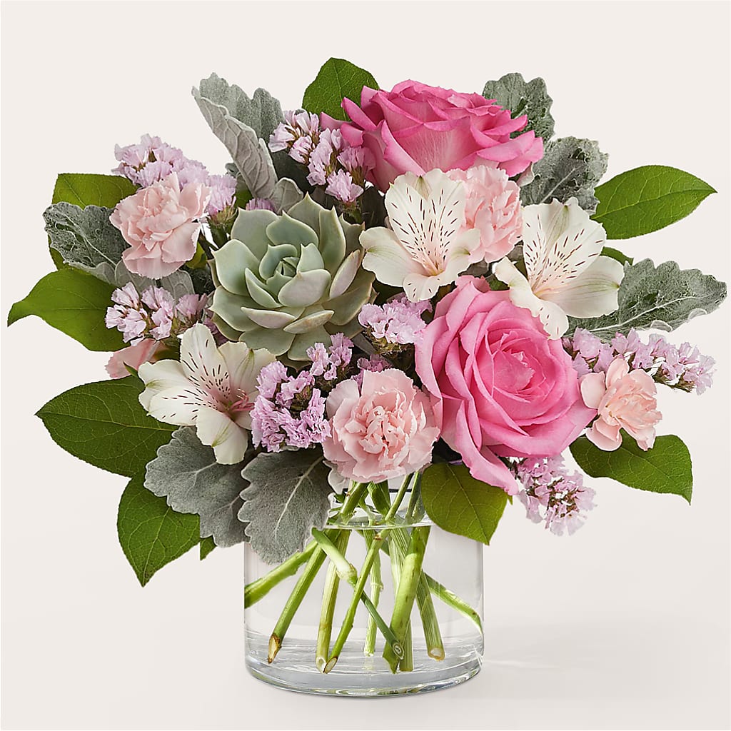 Dusty Rose Bouquet – Greater Kansas City Flower Shop, Kansas City MO