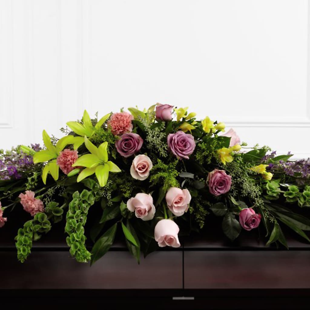 Forever Beloved Casket Spray – Greater Kansas City Flower Shop, Kansas City MO