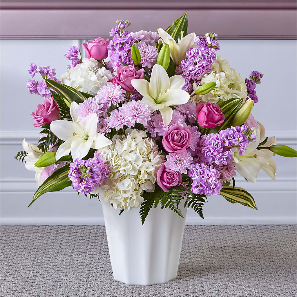 Heaven Sent Floor Basket – Greater Kansas City Flower Shop, Kansas City MO