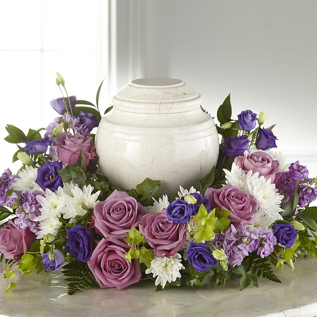 Blooming Sympathy Cremation Adornment – Greater Kansas City Flower Shop, Kansas City MO