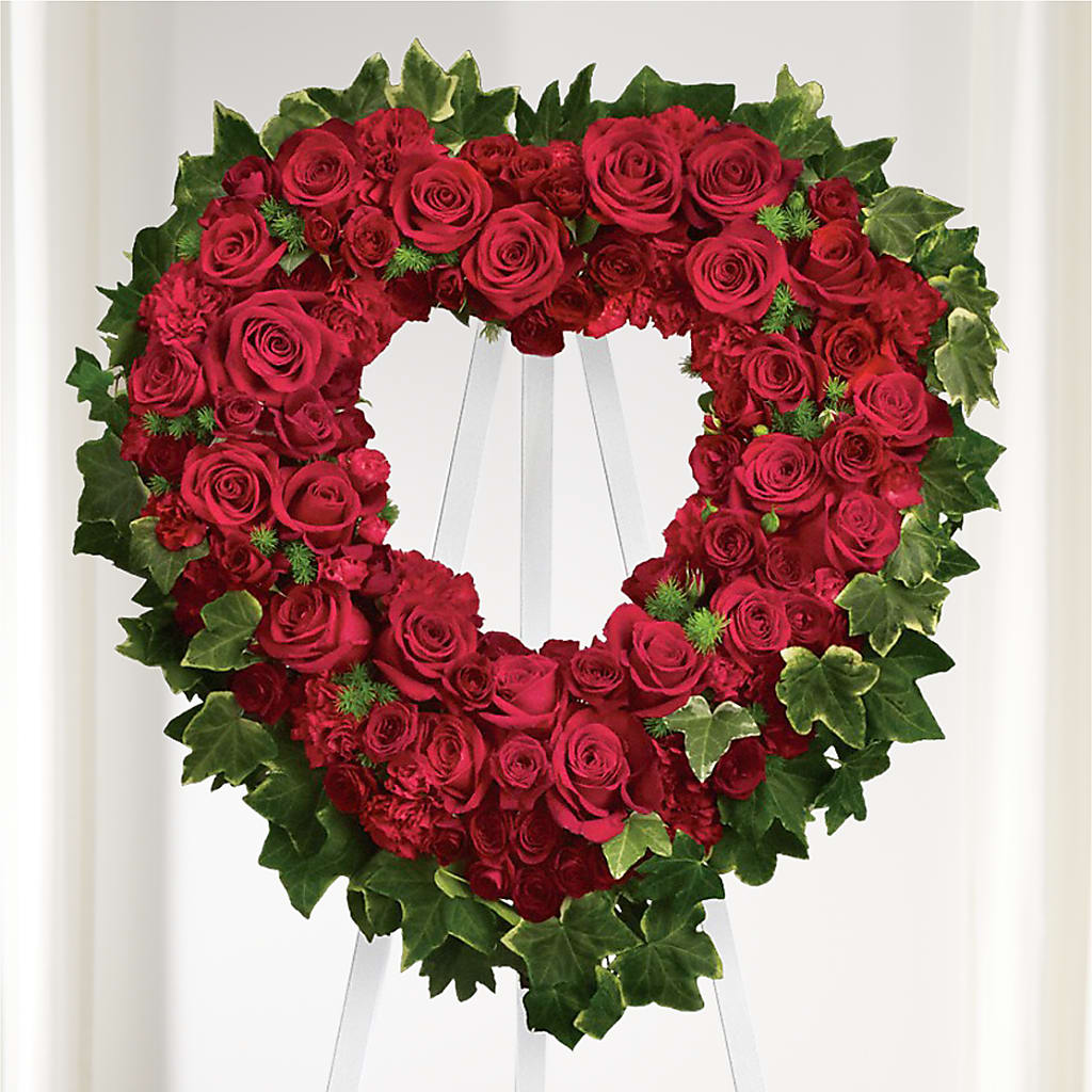Wholehearted Standing Spray – Greater Kansas City Flower Shop, Kansas City MO