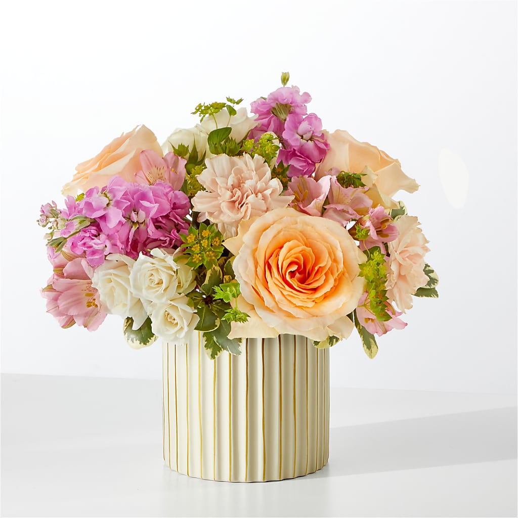 Paradise Bouquet with Ivory Vase – Greater Kansas City Flower Shop, Kansas City MO