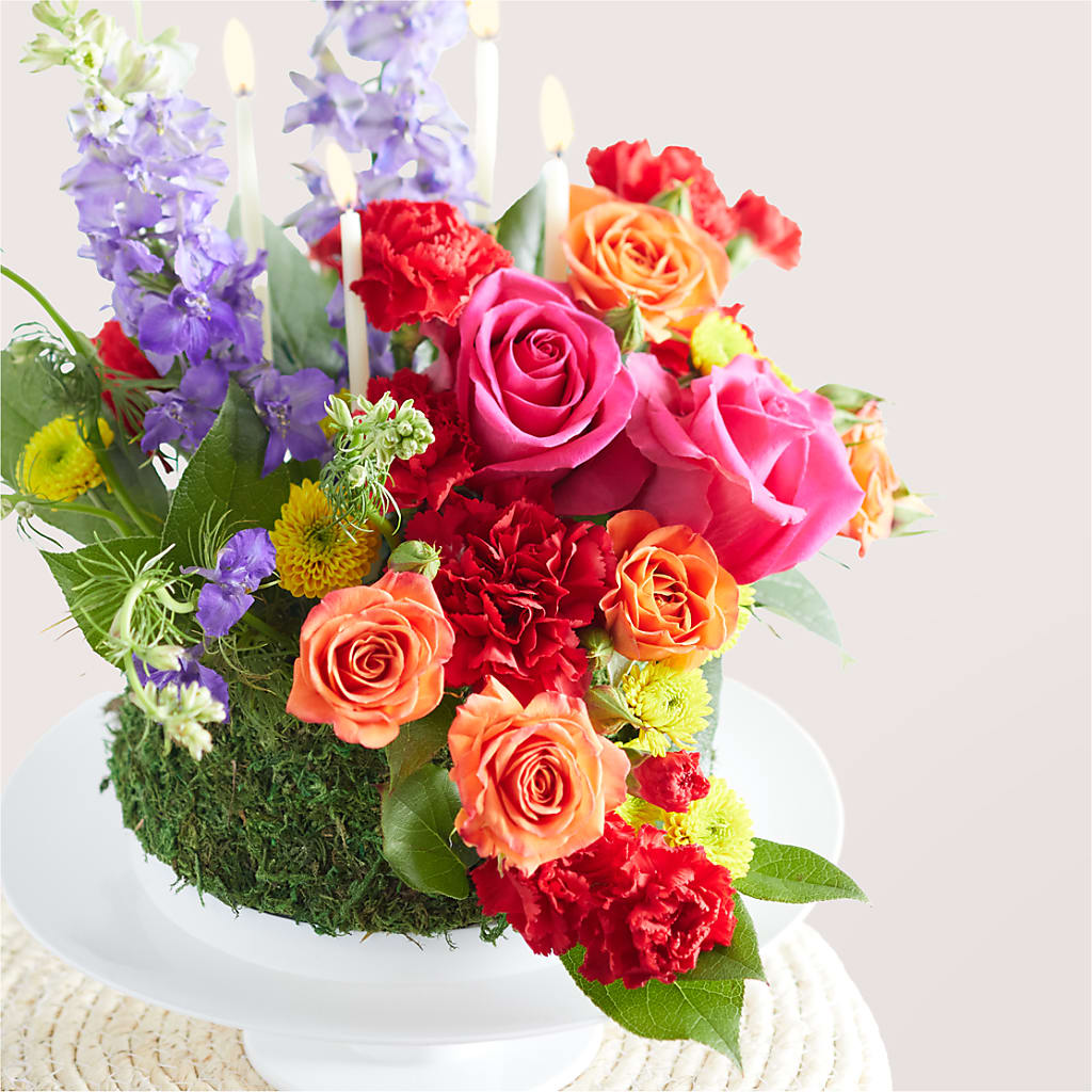 Best Year Yet Floral Cake – Greater Kansas City Flower Shop, Kansas City MO