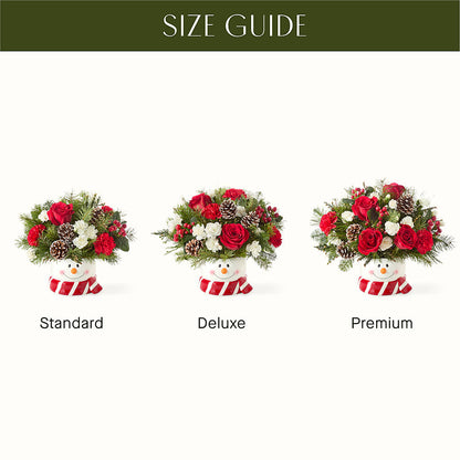 Jolly Snowman Bouquet –  Greater Kansas City Flower Shop, Kansas City MO