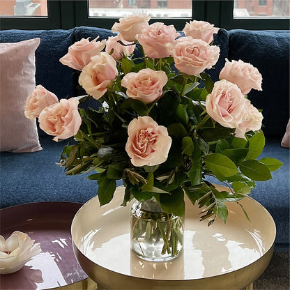 Long Stem Pink Rose Bouquet –  Greater Kansas City Flower Shop, Kansas City MO