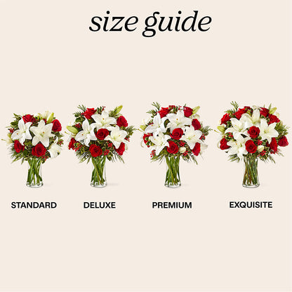 Sparkling Snowflakes Bouquet –  Greater Kansas City Flower Shop, Kansas City MO