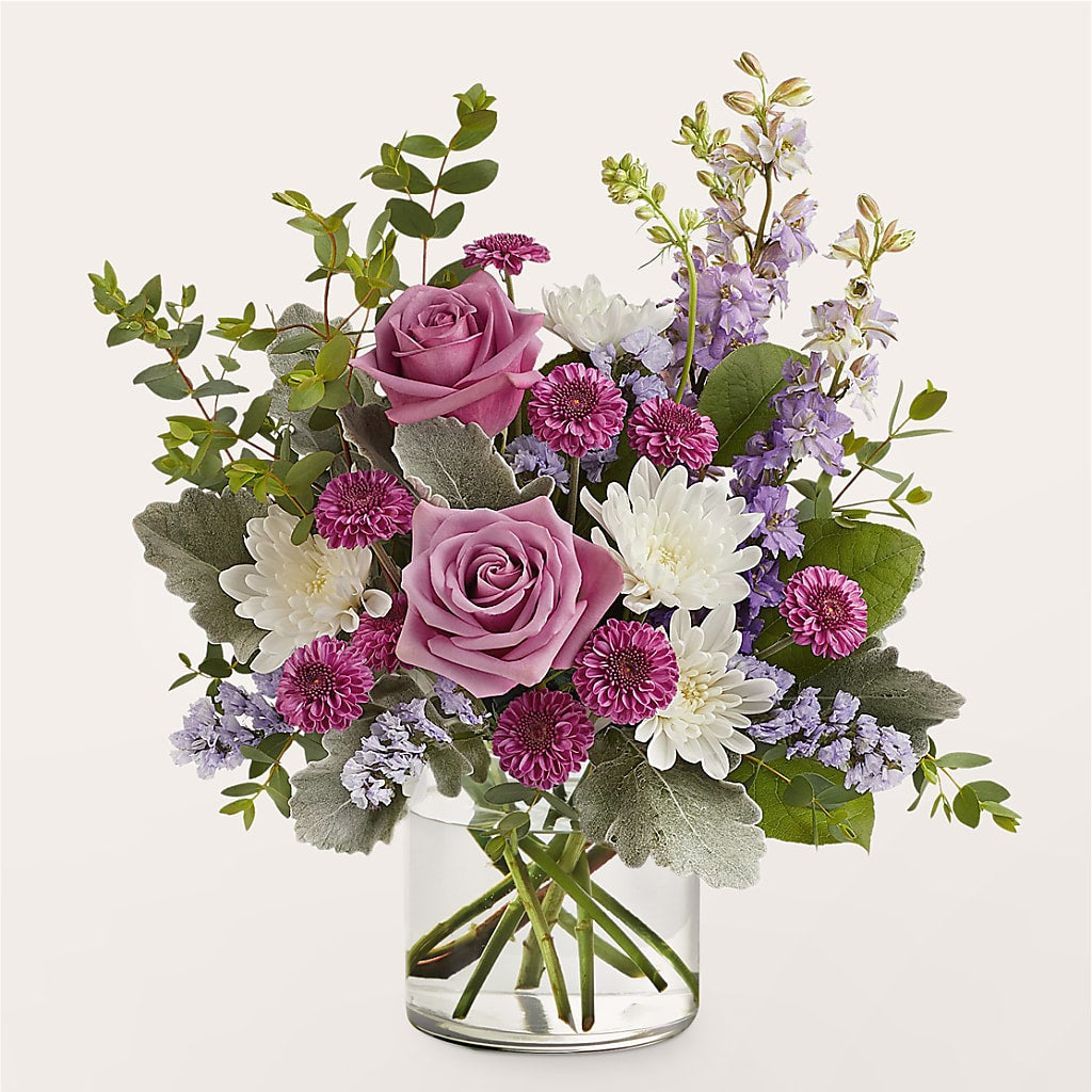Violet Frost Bouquet –  Greater Kansas City Flower Shop, Kansas City MO