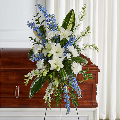 Eternal Impressions Standing Spray –  Greater Kansas City Flower Shop, Kansas City MO