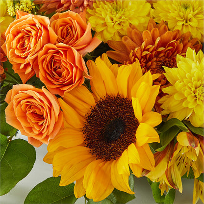 Autumn Harmony Centerpiece –  Greater Kansas City Flower Shop, Kansas City MO