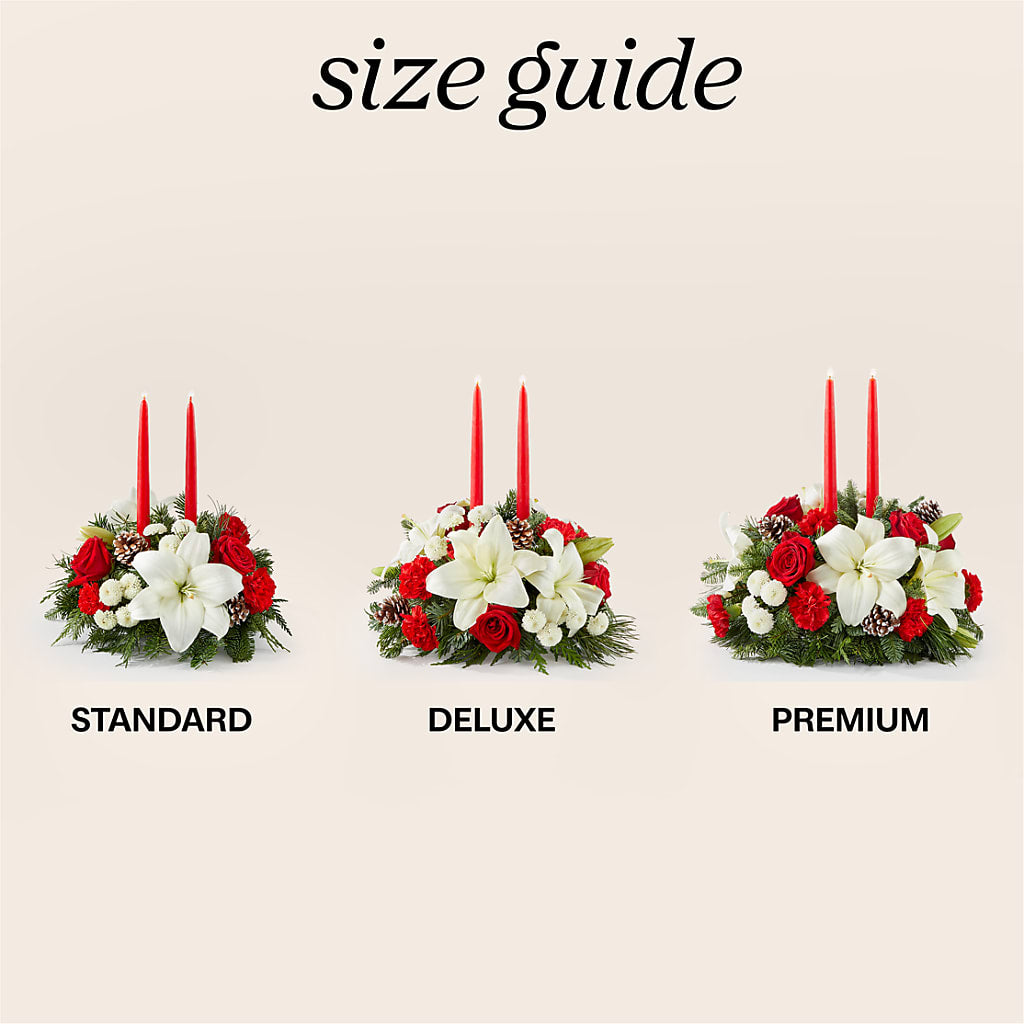 Seasonal Festivities Centerpiece –  Greater Kansas City Flower Shop, Kansas City MO