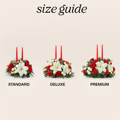 Seasonal Festivities Centerpiece –  Greater Kansas City Flower Shop, Kansas City MO