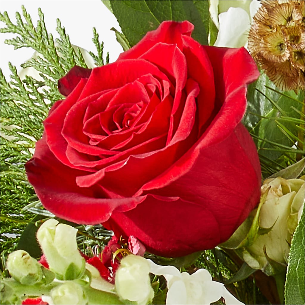 Deck the Halls Bouquet –  Greater Kansas City Flower Shop, Kansas City MO