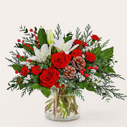 Best in Snow Bouquet –  Greater Kansas City Flower Shop, Kansas City MO