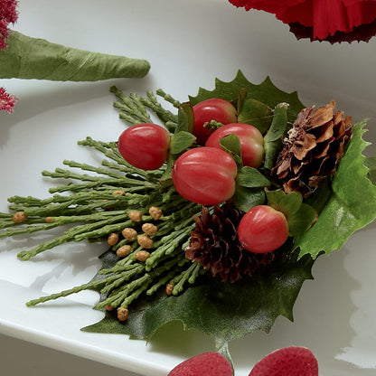 Red Berry Boutonniere –  Greater Kansas City Flower Shop, Kansas City MO